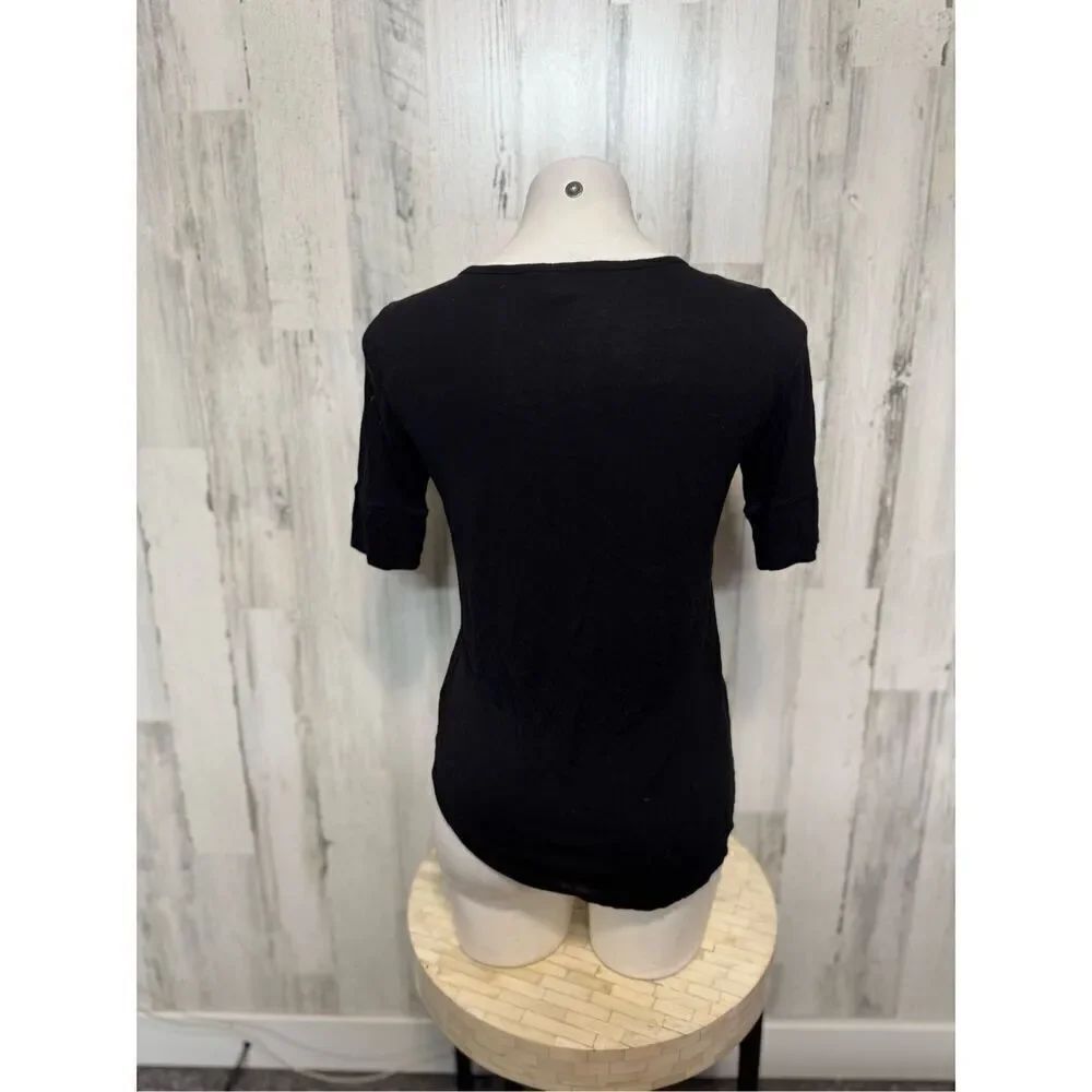 H&M basic black top - Picture 4 of 8
